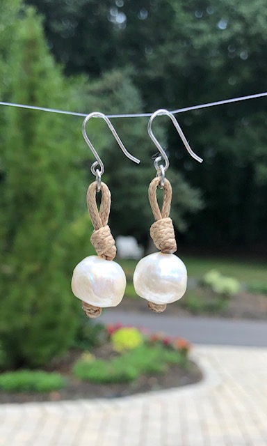 INFORMAL, CORD, FRESHWATER PEARLS, STERLING SILVER